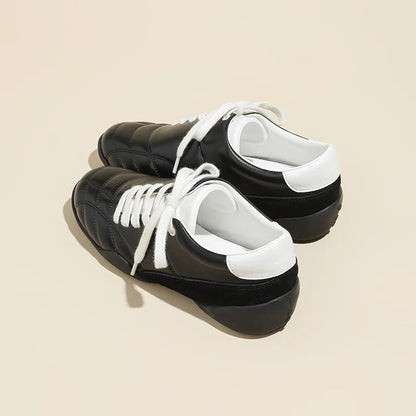 Women's Shoes Spring New Fashion Casual Shoes College Style Wide Toe Soft Comfortable Flat Shoes Outdoor Casual Sports Shoes