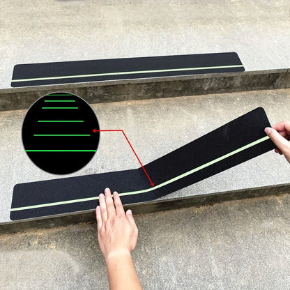 5 rolls of anti-slip luminous stripe grip tape, high-friction deck waterproof and slip-resistant tape
