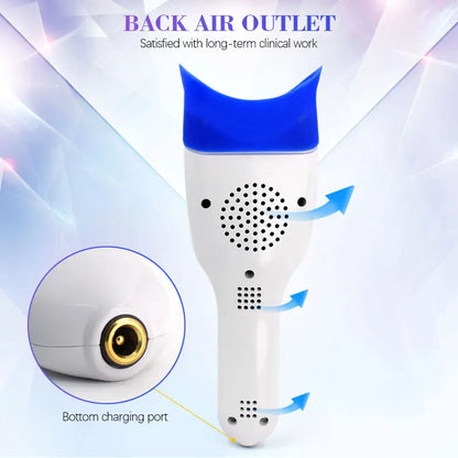 3W portable Dental Unit Bleaching Machine LED Teeth Whitening Light with 10pcs  Blue LED Lights