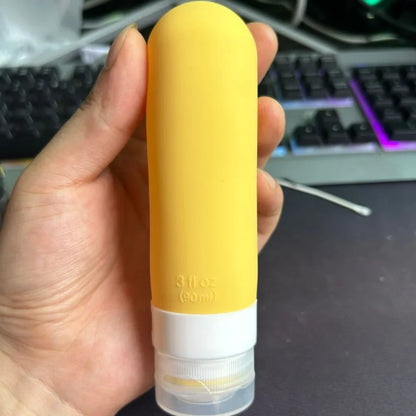 17/4Pcs Travel Bottles Set Leak-Proof Container Portable Refillable Toiletries Shampoo Conditioner Lotion Liquid Empty Bottles