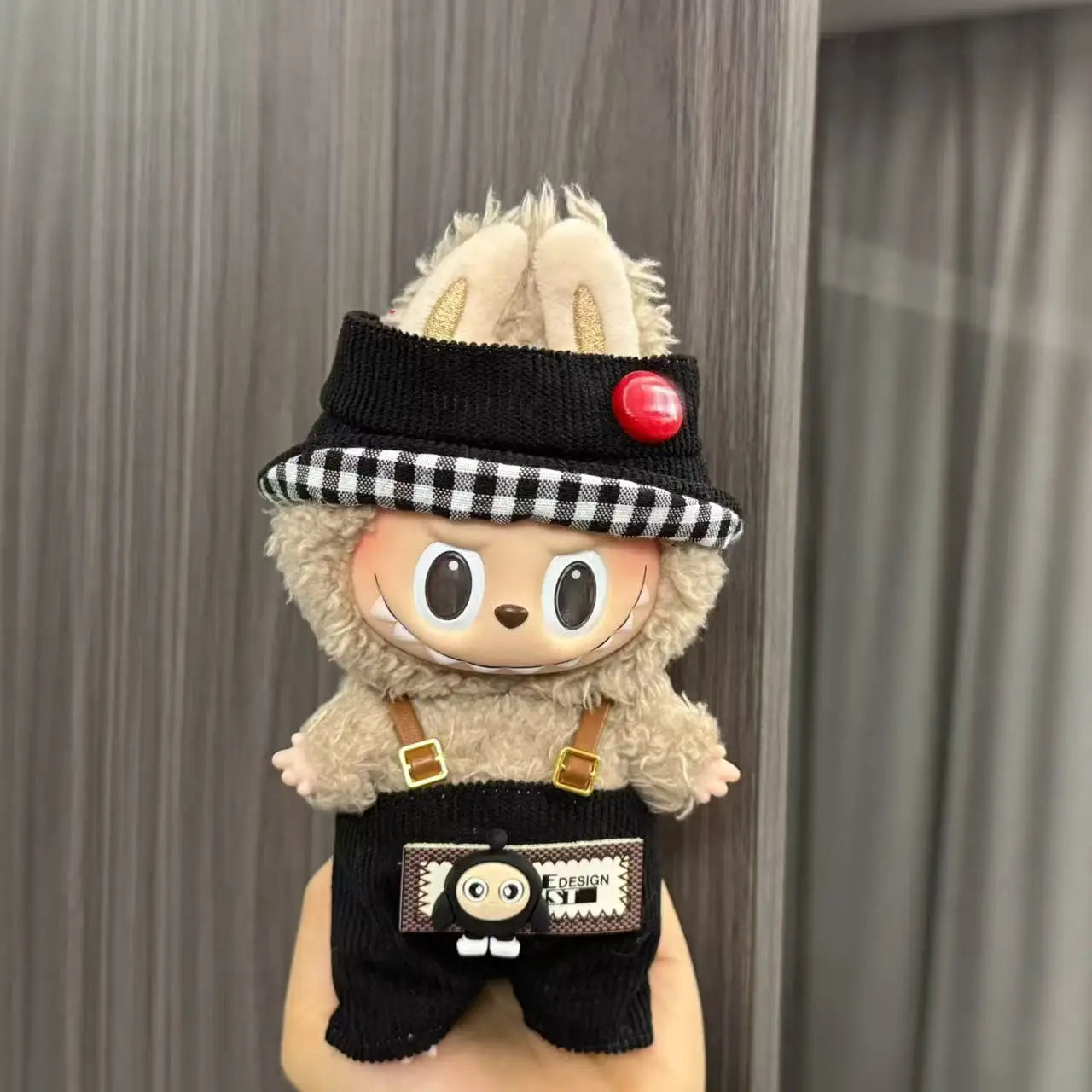 Labubu Doll Costume Set 15-17cm Cartoon Cute Dressing Up, Climbing Clothes Skirt Labubu Costume Accessories Replacement Props