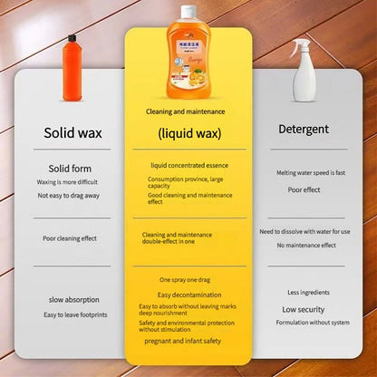 Floor Cleaner Wood Flooring Polish Floor Tile Cleaner Decontamination