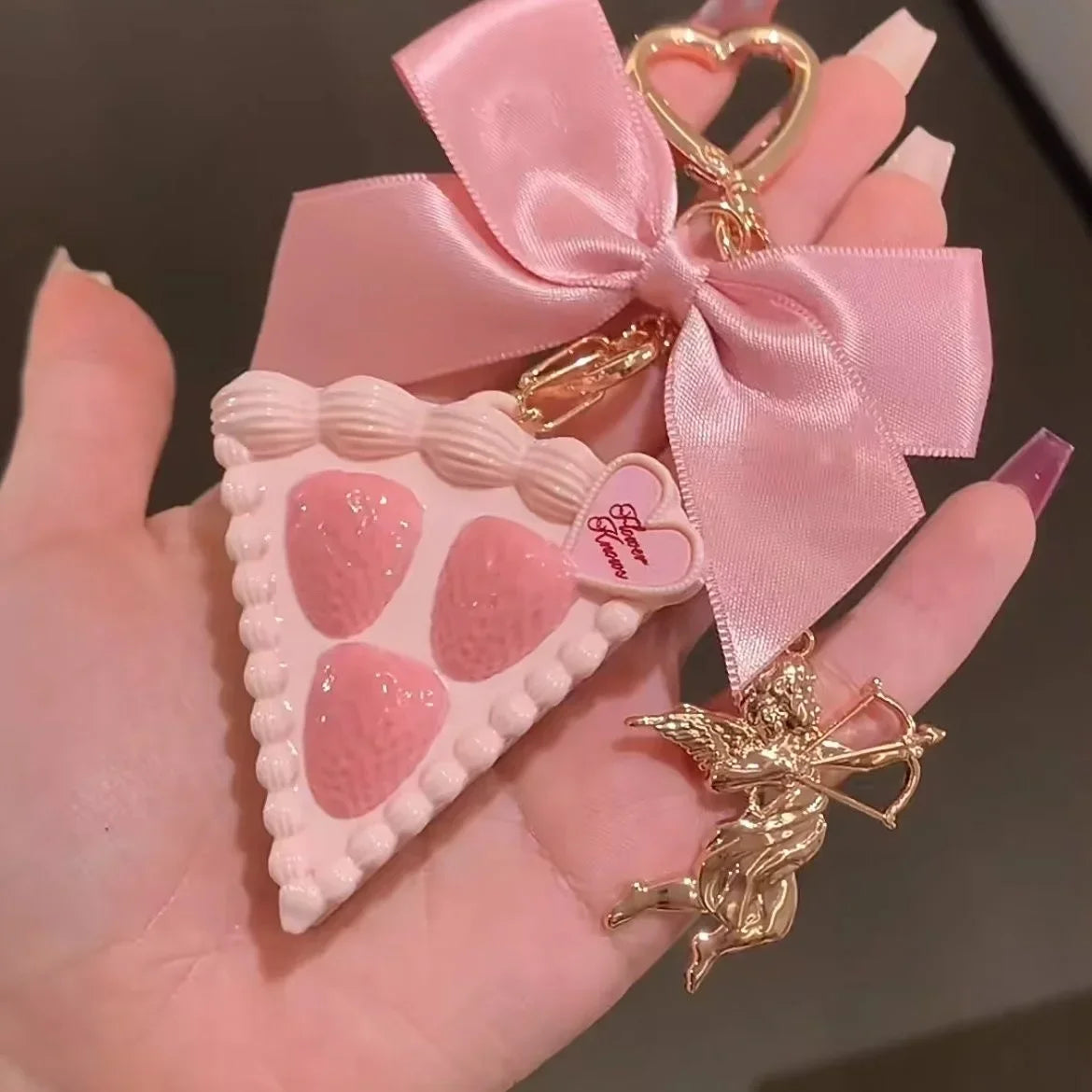 Flower Knows Strawberry Cupid Collection Solid Perfume Balm Pendant Perfumes For Men And Women Original