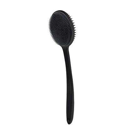 Bath Soft Back Brush Bath Shower Sponge Scrubbing Brush with Handle Exfoliating Scrub Skin Massager Exfoliating Bathroom Brush