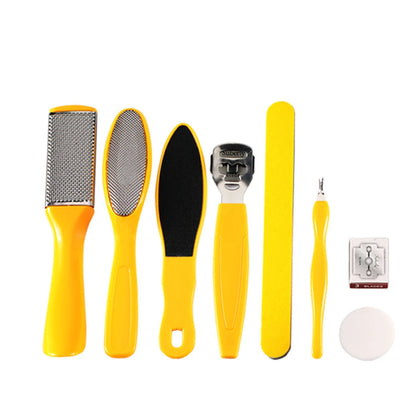 Professional Pedicure kit 10 In 1 Stainless Steel Pedicure Tools Set Foot Rasp Peel Callus Dead Skin Remover Feet Care Pedicure