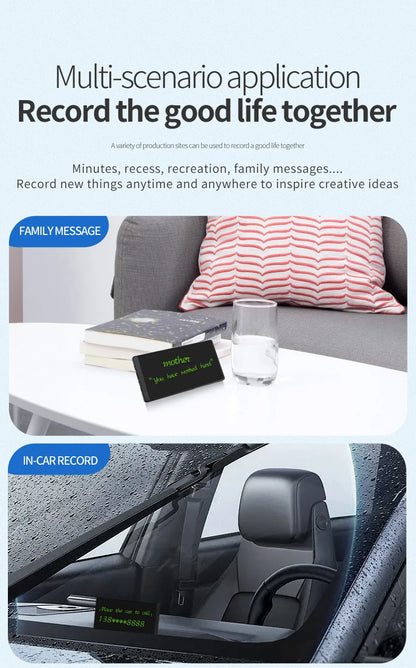 LCD Writing Tablet 6.5 Inch Doodle Board Drawing Tablet for Kids Handwriting Pad Memo Note for Home School Office Gifts