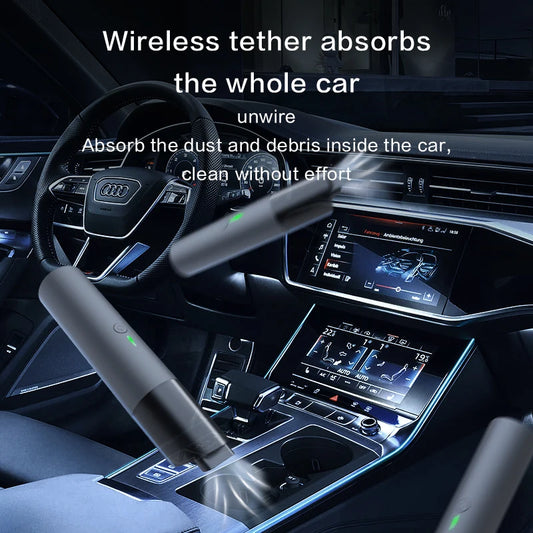 Car Mounted Vacuum Cleaner, Super Strong, High-power, High Suction, Dry And Wet Dual-purpose Sedan, Small, Mini, Handheld, Multi