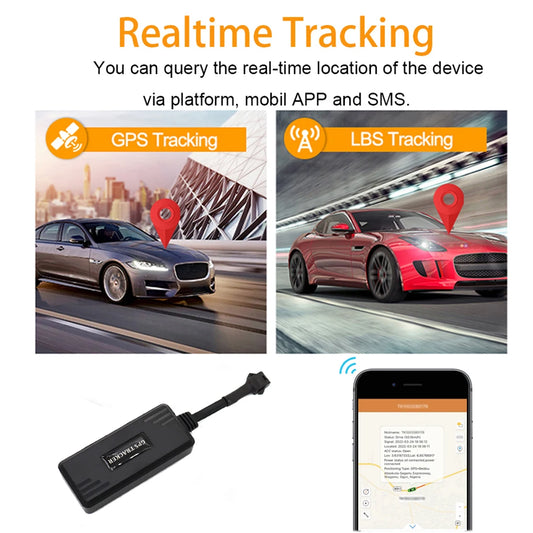 Portable Car GPS Tracker Real-time Wireless GPS Tracker 4G Vehicle Anti Theft Tracking Device Alarm Tracker Anti-lost Locator