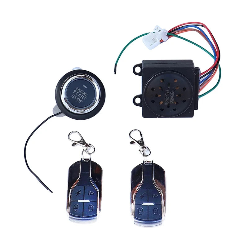 Motorcycle accessories Alarm Accessories One-button Start Anti-theft Device Remote Control Lock Electric Scooter Key