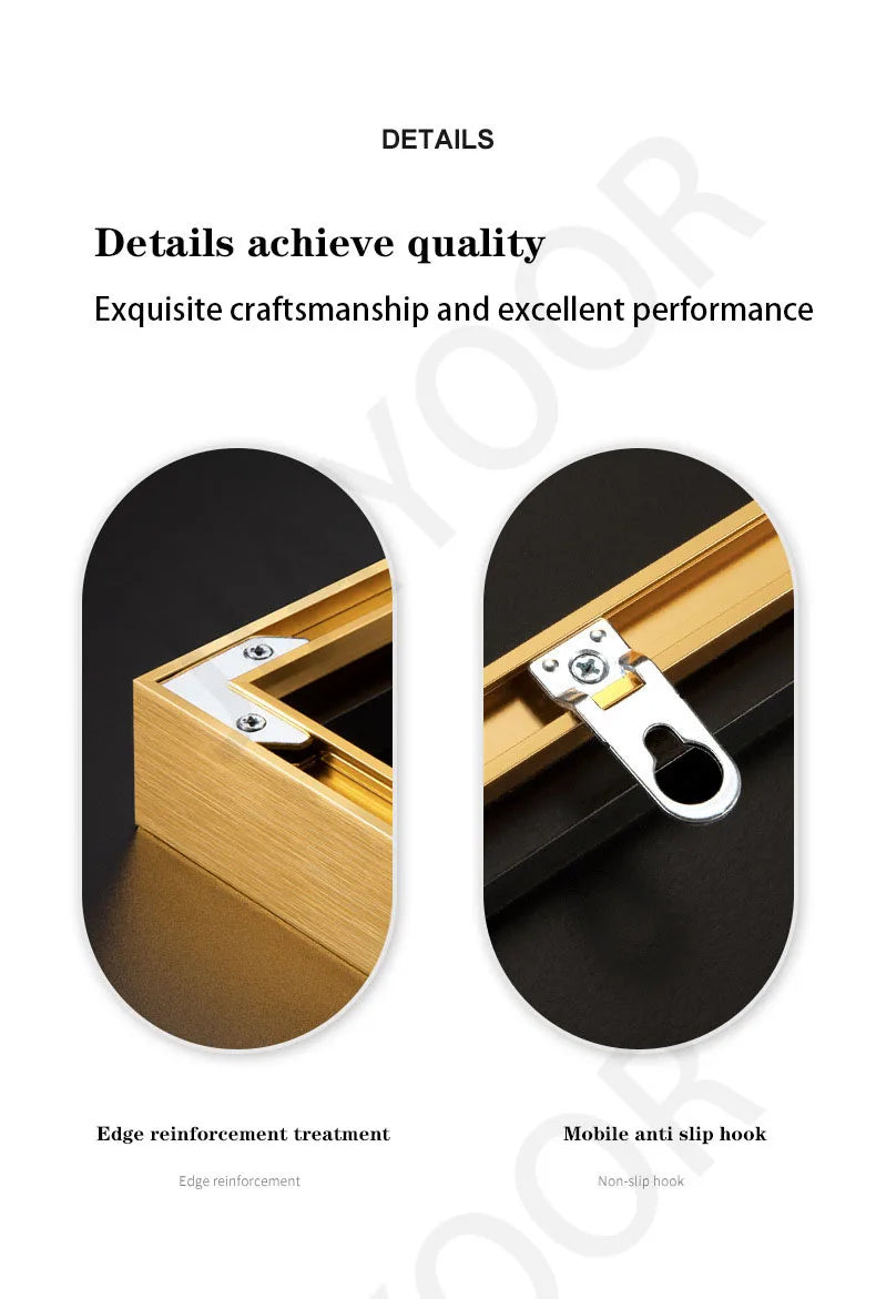 Entrance Decoration Pendant Lamps Luxury Abstract Plant Corridor Hanging Painting TV Background Wall Painting With  Light Lustre