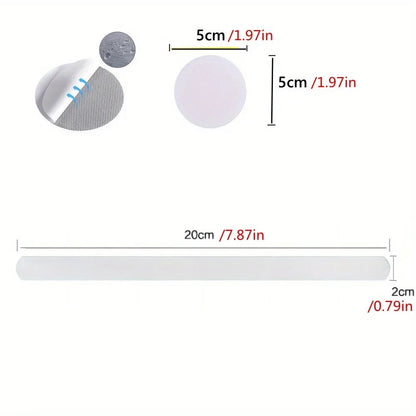 6/12/24/36/40 Pcs Anti Slip Strips Shower Stickers Colored Non Slip Bath Safety Strips for Bathtub Shower Stairs Floor