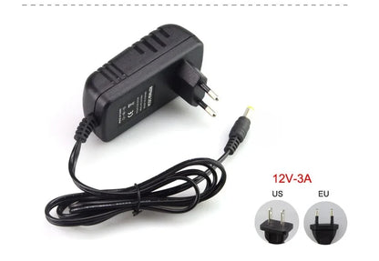 12 Volt Power Supply Transformer AC 110V 220V  To DC 12V EU US Power Adapter Source Charger Converter DC12V 1A 2A 3A LED Driver