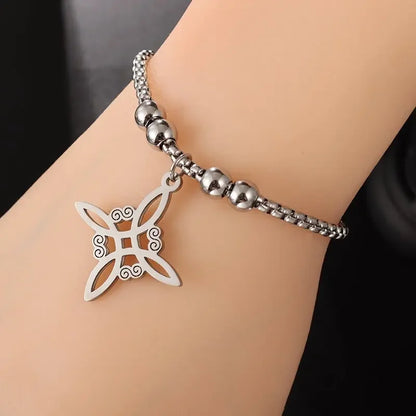 Angel Seal Archangel Metatron Cube Bracelet Women Men Salomon Box Chain Bracelet Stainless Steel Jewelry Gift