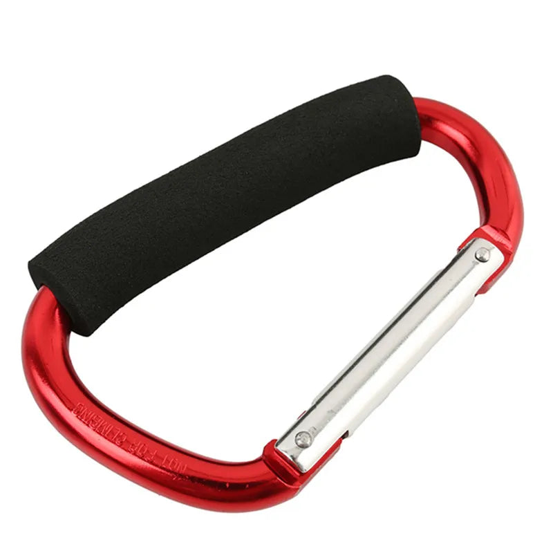 Sponge Baby Stroller Hook Aluminum Alloy Stroller Shopping Hook Accessories Pram Hooks For Baby Car Carriage Buggy