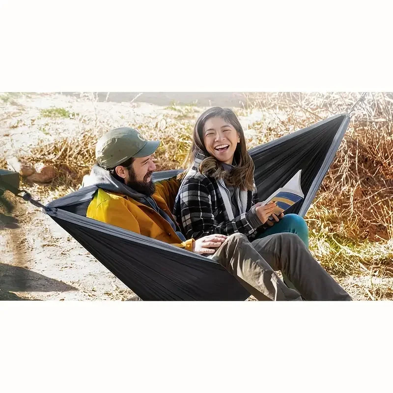Camping Hammock Lightweight Portable Hammock with Tree Straps Camping Gear for Outside Hiking Beach Backpack Travel