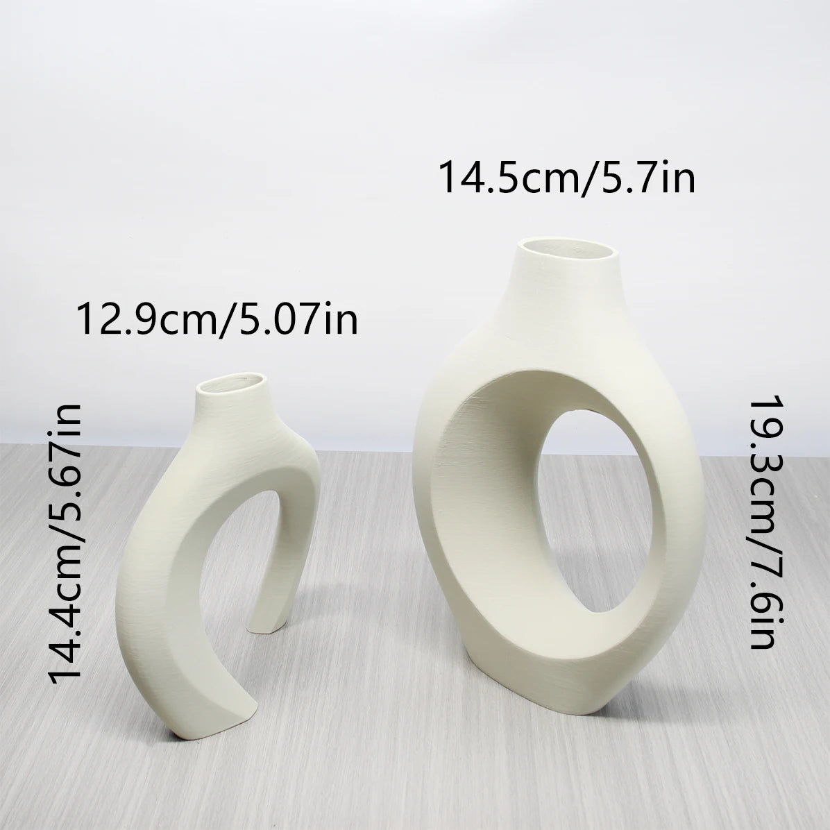 A Set of Bohemian Dry Vases, Hug Dry Vases, Home Décor Vase Ornaments, Office or Entryway Vase Ornaments