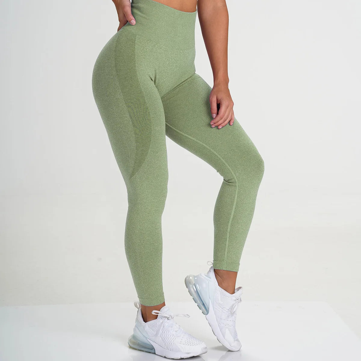 Seamless Leggings Women Sport Slim Tights Leggings Fitness High Waist Pants Gym Clothing Workout Athleisure Running Leggings