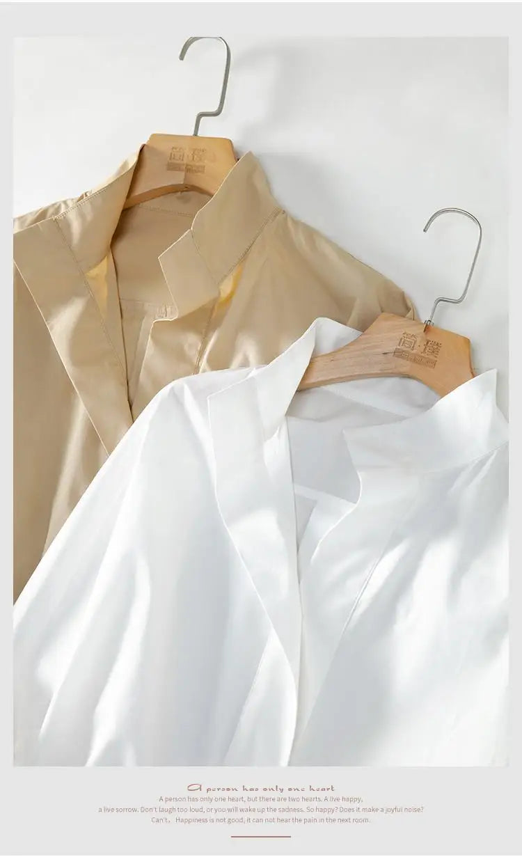 Fashion Have Style Temperament Solid Color Blouse Women New 3/4 Sleeve Classic Korean Bat Style Lady All-match Pullover Shirt