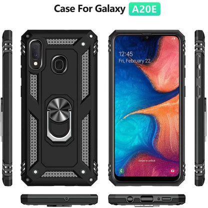 for Samsung A20e Armor Shockproof Case for Samsung Galaxy A20e Military Protective Ring Holder Magnet Cover for Samsung A 20e