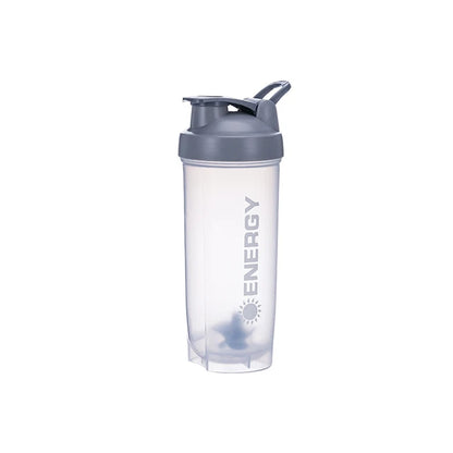 Portable Shaker Bottle with Stirring Ball, Perfect for Protein Shakes and Pre-Workout, Water Bottles without BPA, 500 ml, 700ml