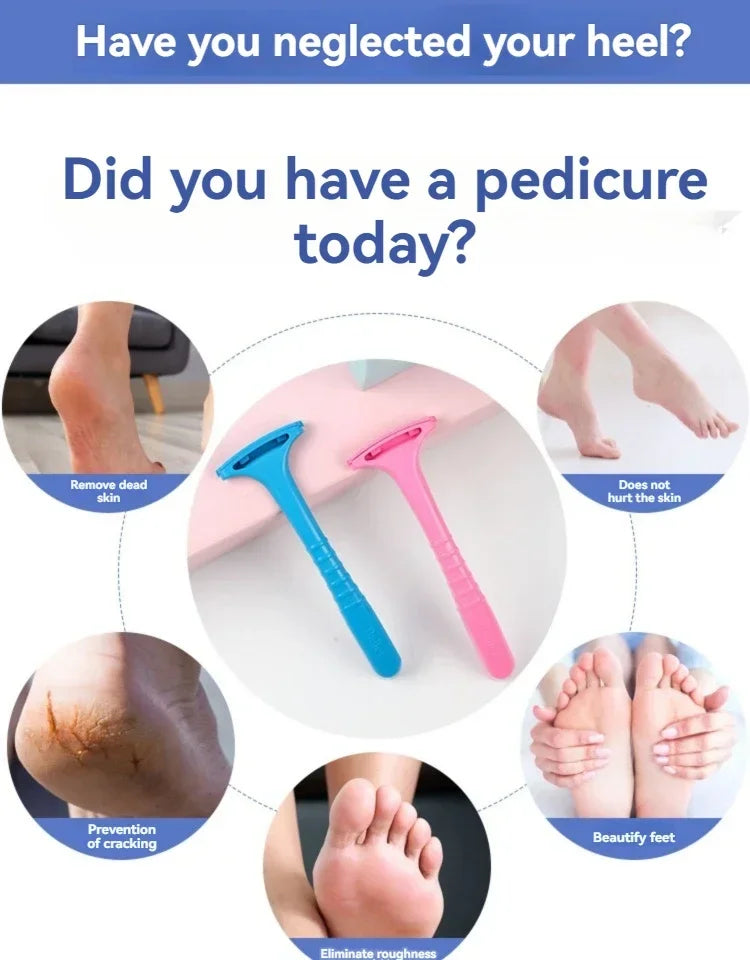 2pcs Feet Scraping Dead Skin Knife Foot Care Knife To Remove Dead Skin Knife Shaving Calluses To Remove Dead Skin Utensils