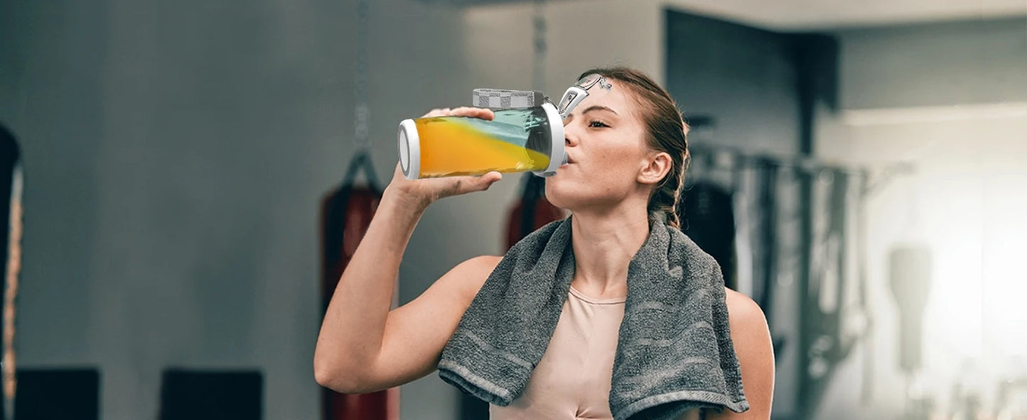 Powerful 20 oz Personal Portable Blender BPA Free USB C Rechargeable Blender with Travel Lid for Shakes Smoothies Home Travel