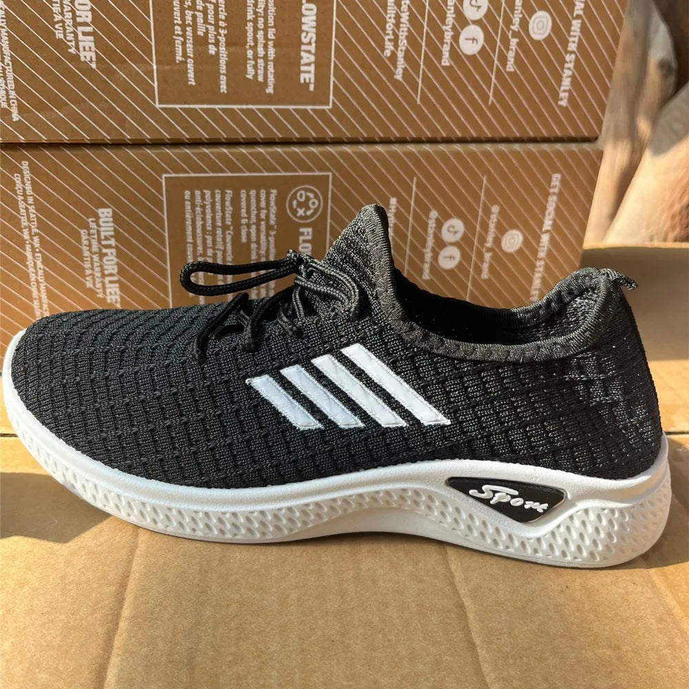 Comfortable Coconut Women's Casual Sports Shoes, Lightweight Breathable Soft-Soled Mesh Fashionable womens shoes women shoes