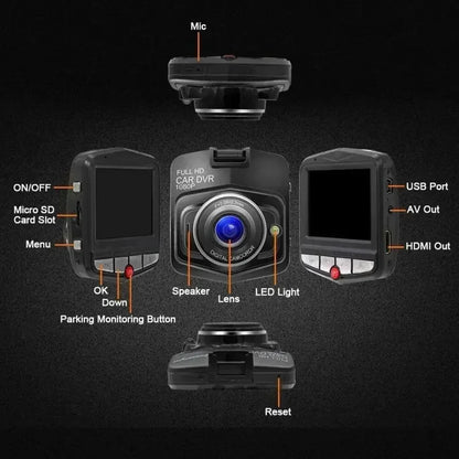 1080P Car DVR Dash Cam for Cars Camera HD Video Recorder for Vehicle Dvrs Night Vision Monitor Parking Vehicle Camera