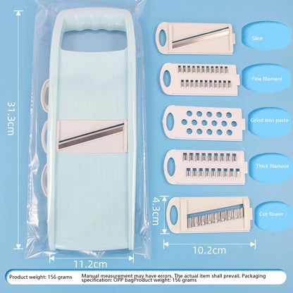 Vegetable Fruit Slicer Multifunctional Manual Food Grater Cutter Potato Household Chopper Kitchen Veggie Dicer Gadgets