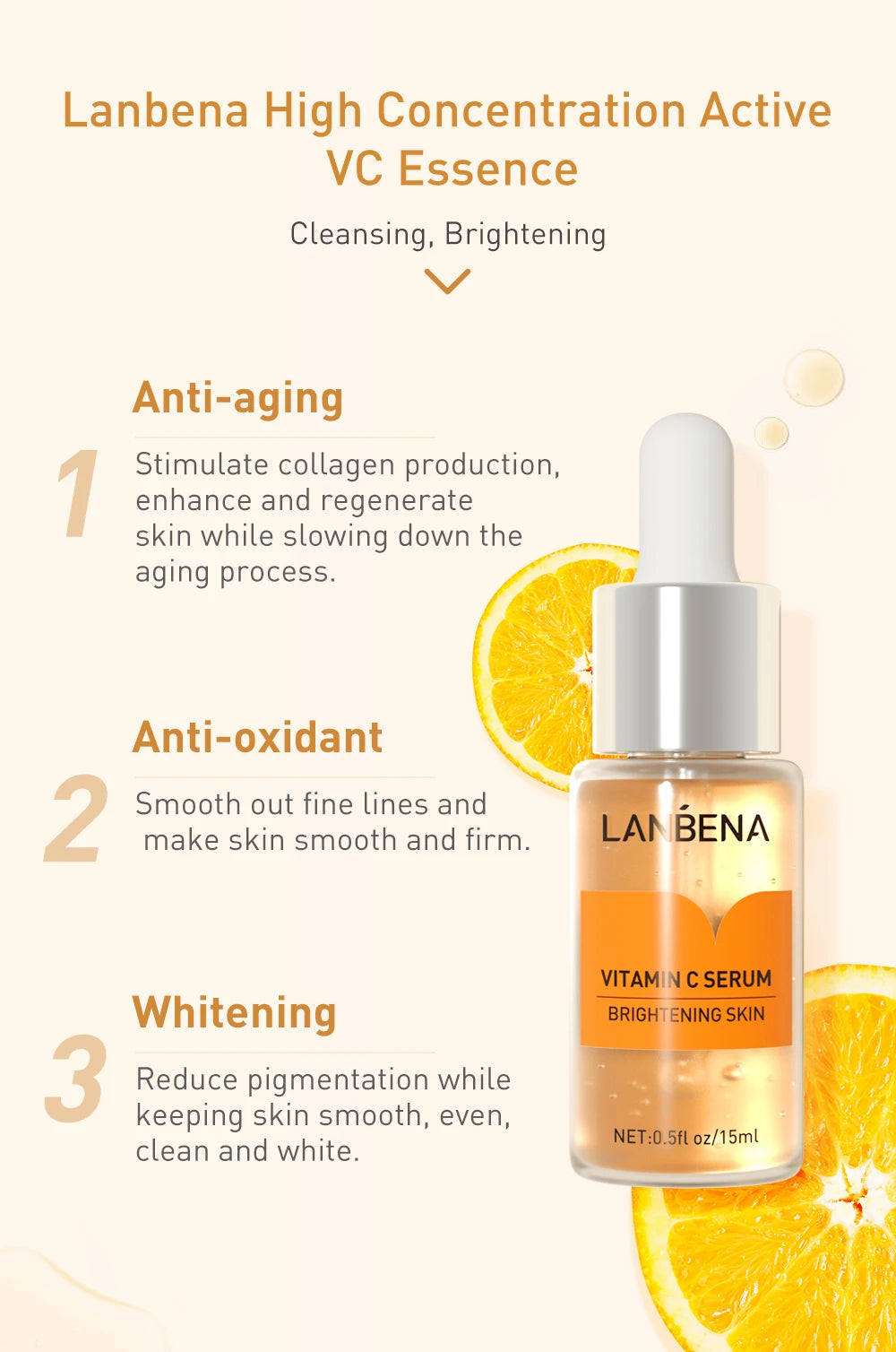 LANBENA Vitamin C Essence  Skin Care