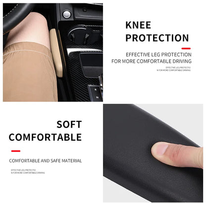 1PC Car Knee Pads Leg Pads Car Leg Rests Knee Pads Car Door Control Leg Pads Universal Foot Pads Auto Armrest Accessories
