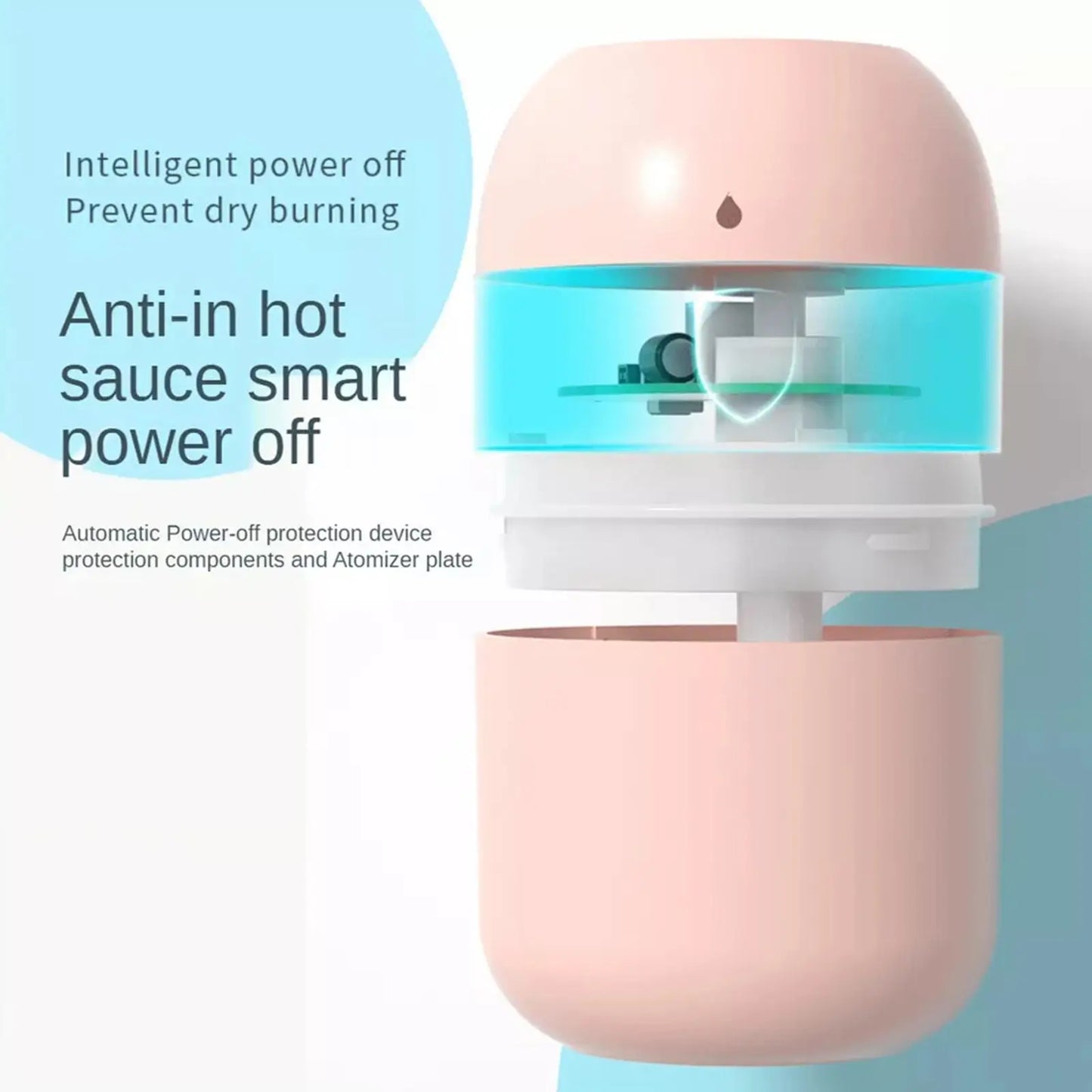 USB Humidifier Aroma Diffuser Portable Home Appliance 220ml Electric Humidifier Desktop Home Fragrance Perfumes Sprayer