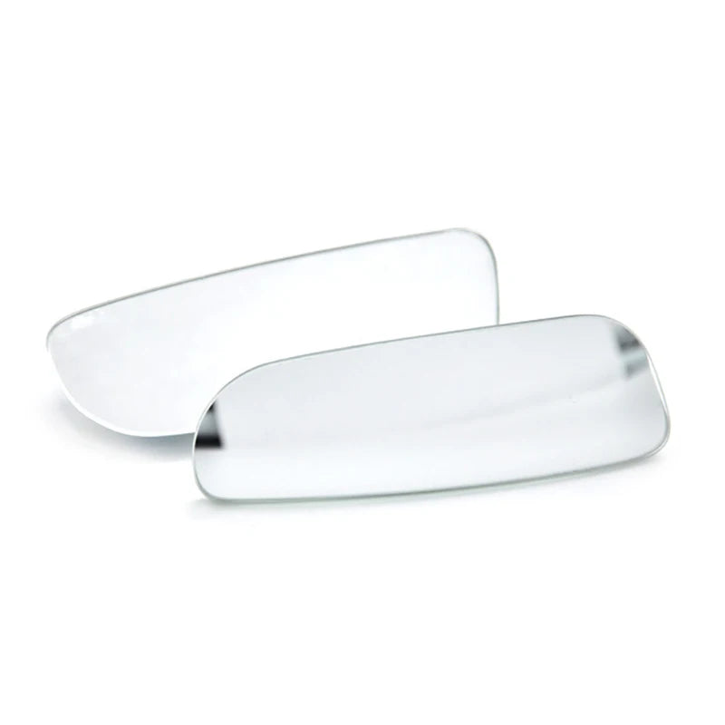 2Pcs Car 360 Degree Adjustable Blind Spot Mirror Auxiliary Rearview Convex Mirror Round Frame Wide Angle Mirrors For Car Reverse