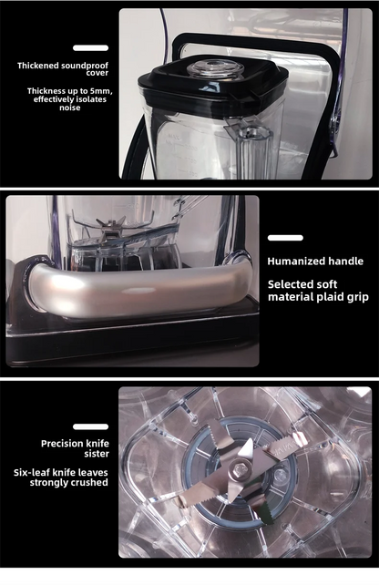 Wholesale 2L Blender for Business Household Smoothie Maker 23000r/min Stainless Steel Blade Restaurant Ice Blender Easy-Clean