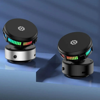 Magnetic Car Phone Holder 15W Wireless Charger High-speed Cooling Stand Fast Heat Dissipation Intelligent Hands-Free Vent Mount