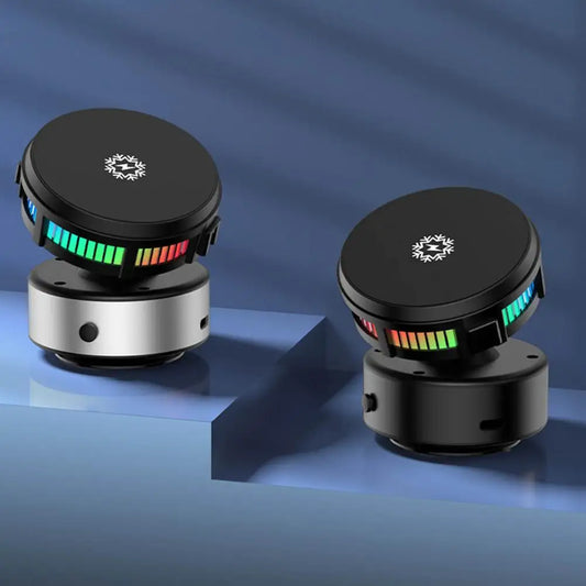 Magnetic Car Phone Holder 15W Wireless Charger High-speed Cooling Stand Fast Heat Dissipation Intelligent Hands-Free Vent Mount