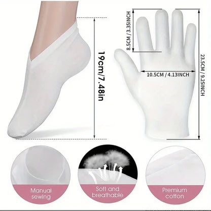 Anti-skid GEL Touch Screen Gloves Moisturizing Gloves Socks Hand Exfoliating Cracked Dead Skin Remover Treatment Foot Care Tools