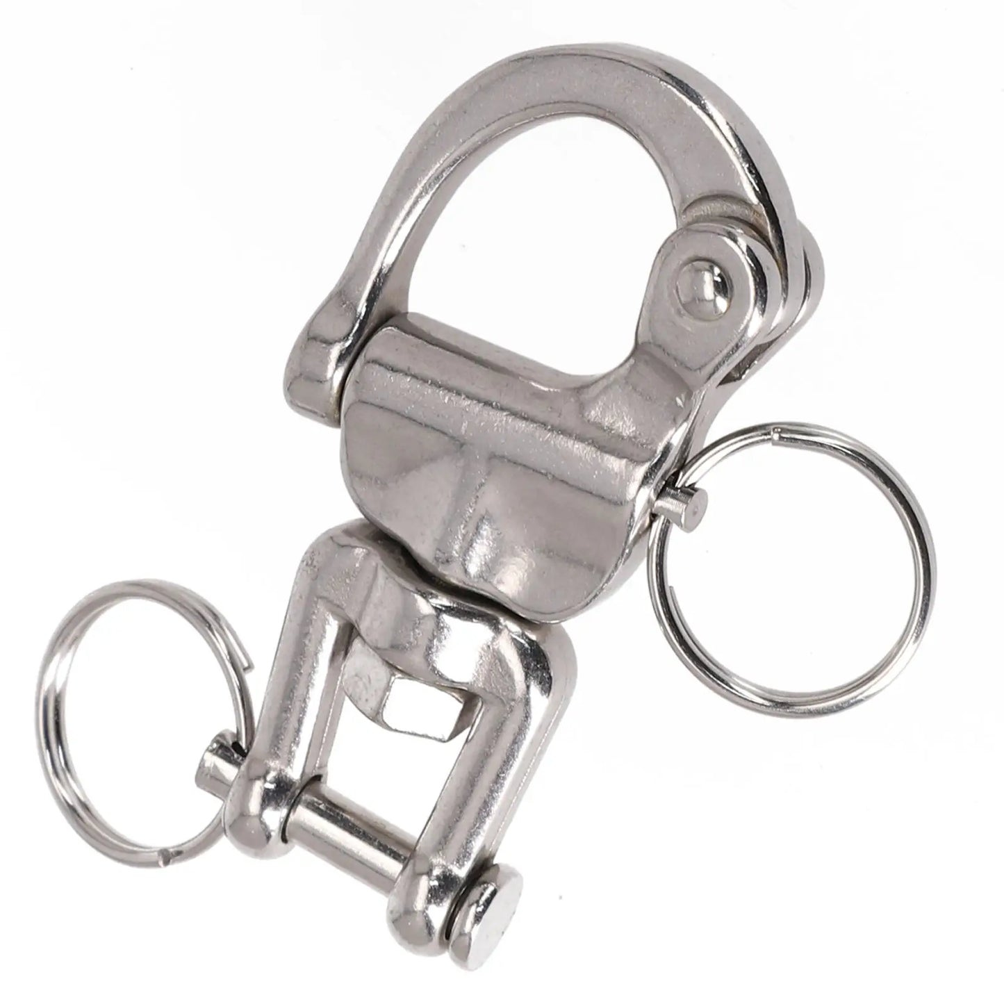 Boat Parts Swivel Shackle Sailboat Sailing Silver Spare Parts Spring Hand Drawn 316 Stainless Steel Accessories