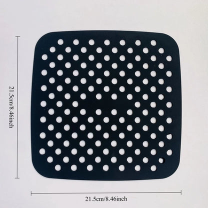 Reusable Air Fryer Liners 5QT or Bigger - Easy Clean Air Fryer  Dishwasher Safe Non Stick Parchment Paper Replacer
