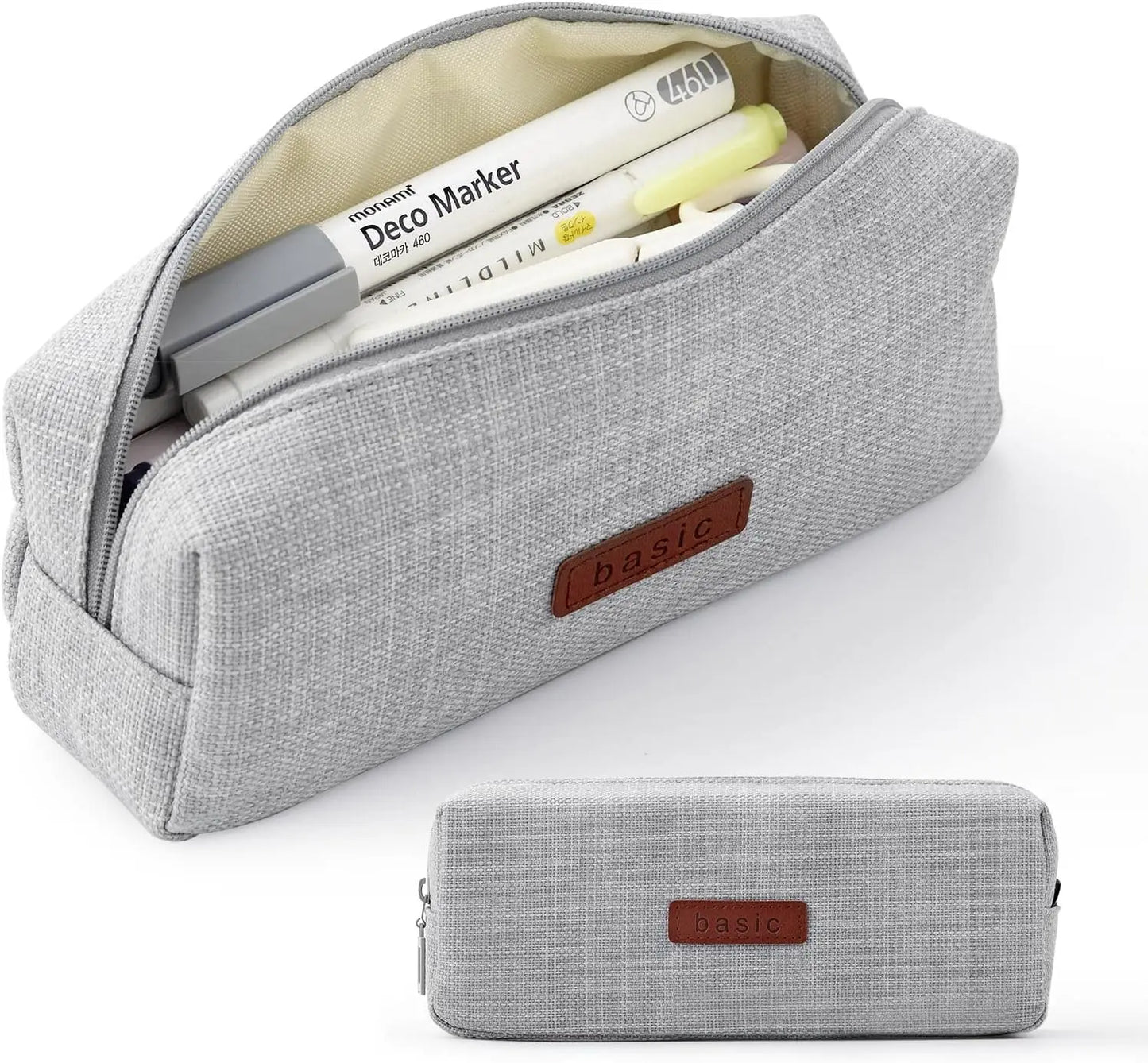 Pencil Case Student Pencil Pouch Cosmetic Bag Office Stationery Korean Organizer For Student School Supplies