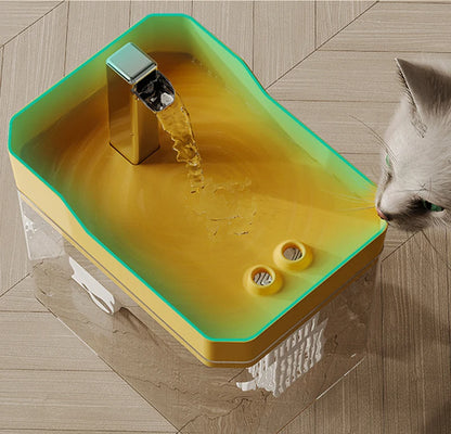 Automatic Cat Water Fountain 1500ml USB Mute Pet Drinking Dispenser Pet Drinker for Cats Kitten Water Dispenser Cat Accessories