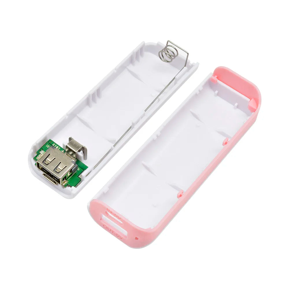 DIY 1*18650 Power Bank Battery Charger Case Portable USB Power Bank Kit Storage Case DIY Mobile Power Supply Box