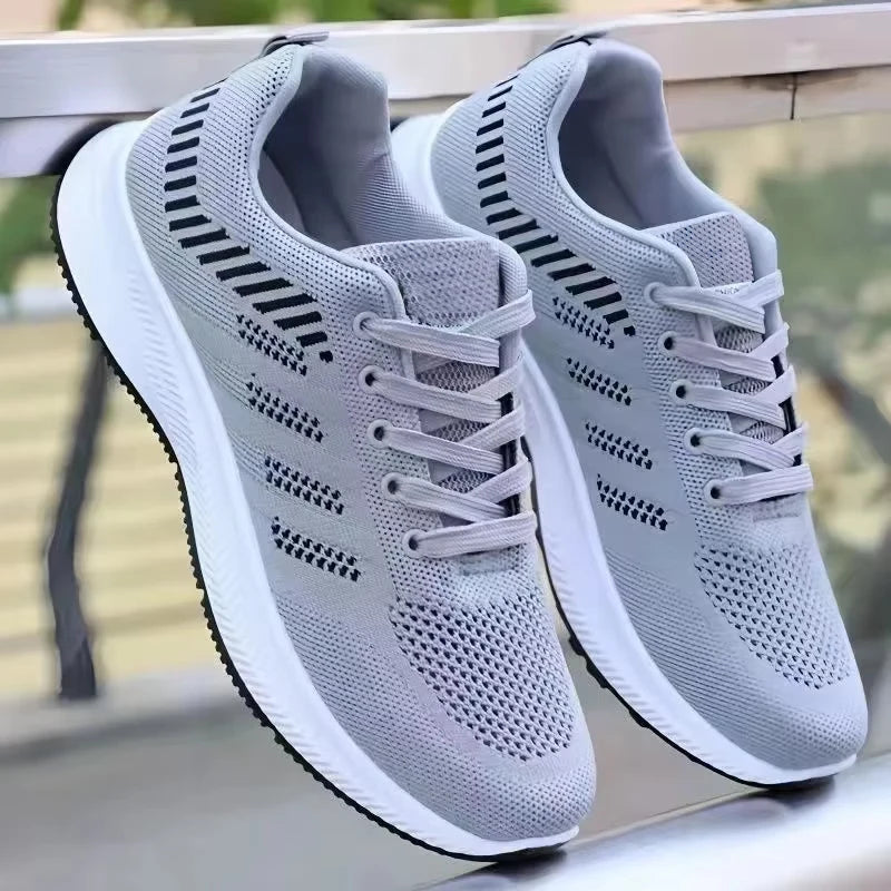 Shoes for Men Casual Slip on Fashion Sneakers Breathable Running Shoes Outdoor Walking Training Tennis Shoes