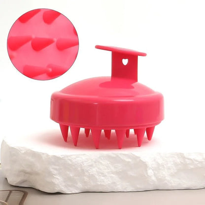 Head Cleansing and Massage Wet and Dry Scalp Massage Brush Soft Massage Cushioned Airbag Non-invasive Scalp Deep Conditioning