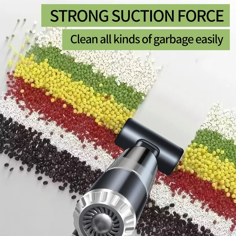 18000PA Car Vacuum Cleaner High Pressure Cleaning Machine Cordless Handled Home Appliance Strong Suction Car Wash Supplies