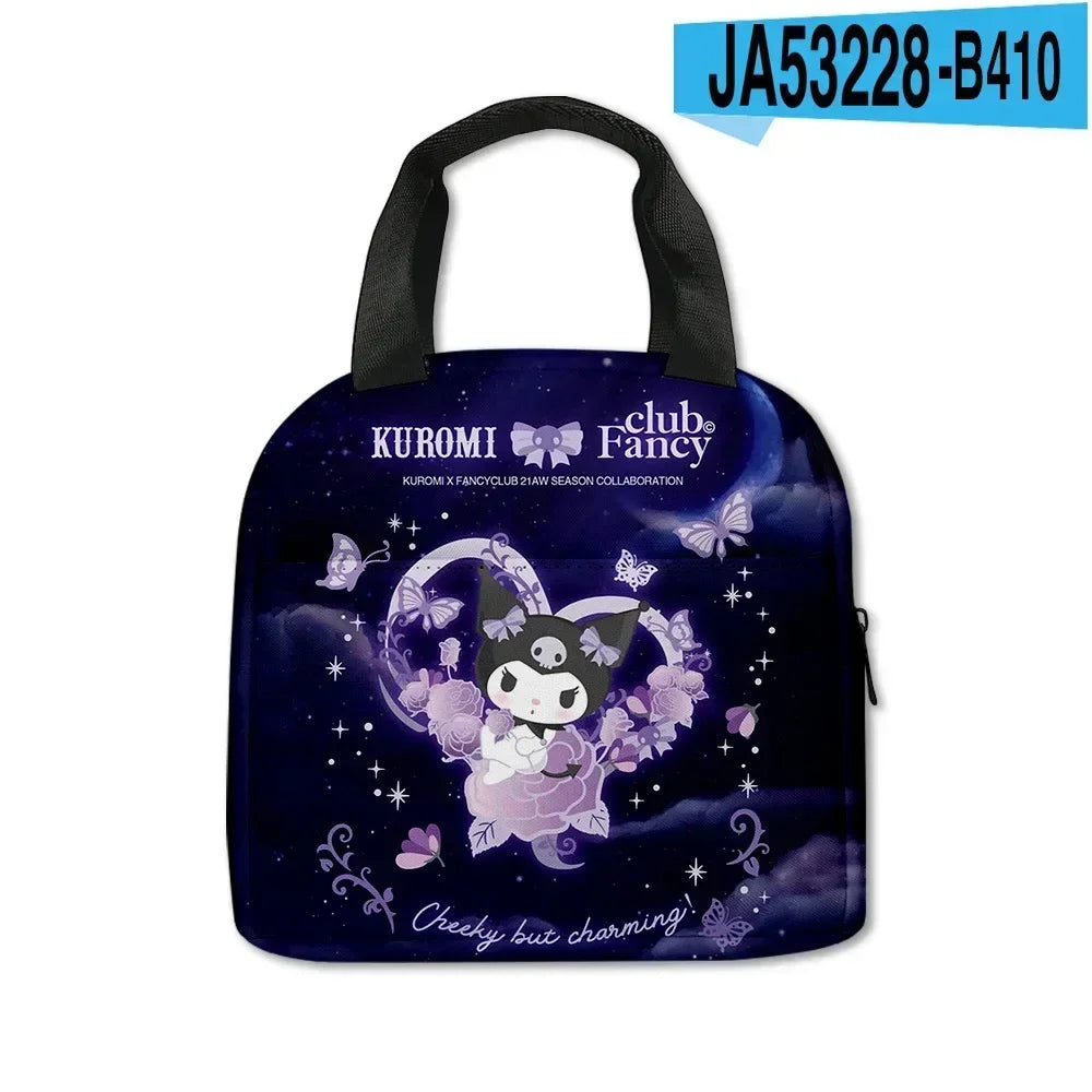 Hot Kuromi Female Japanese Cute Elementary School Student Junior High School Cartoon School Bag Mochila  Cartoon Backpack