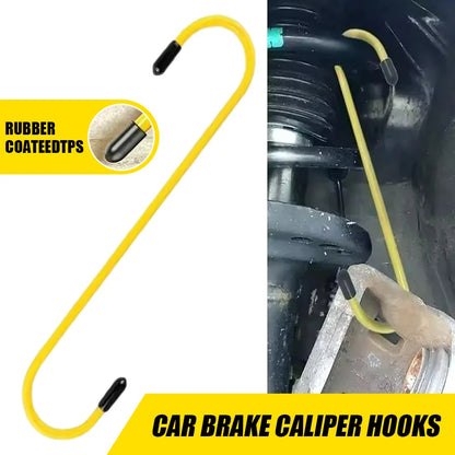 Car Caliper S Shape Hanger Hooks Suspension Disc Service Brake Pad Replacement Parts Help Compress Piston Repair Tool for Auto