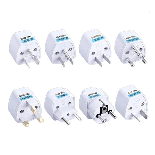 Worldwide Universal International Converters Travel Adaptor Wall AC Power Plug Adapter for USA EU UK