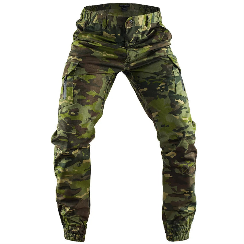 Mege Tactical Cargo Pants Joggers Outdoor Ripstop Working Hiking Hunting Trousers Men's Streetwear