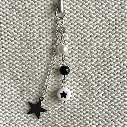 Black Star Phone Case Charm | Phone Accessories, Keychain, Grunge,Coquettish